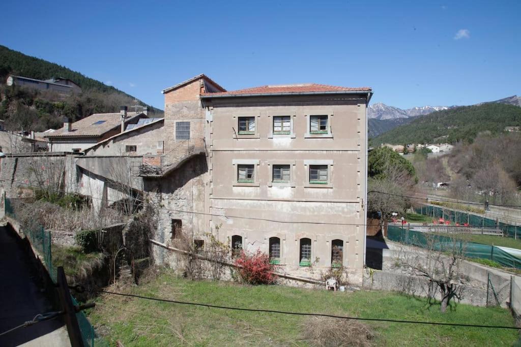 El Balco Del Bastareny Apartamento Renovado 6P Guardiola de Berga Bagian luar foto